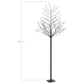 Kerstboom 600 Led's Koudwit Licht Kersenbloesem 300 Cm