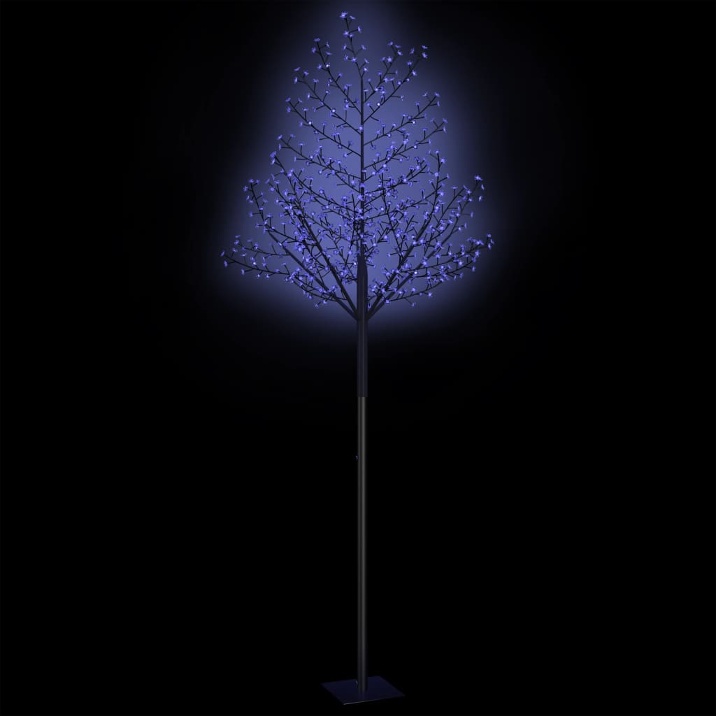 Kerstboom 600 Led's Blauw Licht Kersenbloesem 300 Cm