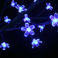Kerstboom 600 Led's Blauw Licht Kersenbloesem 300 Cm