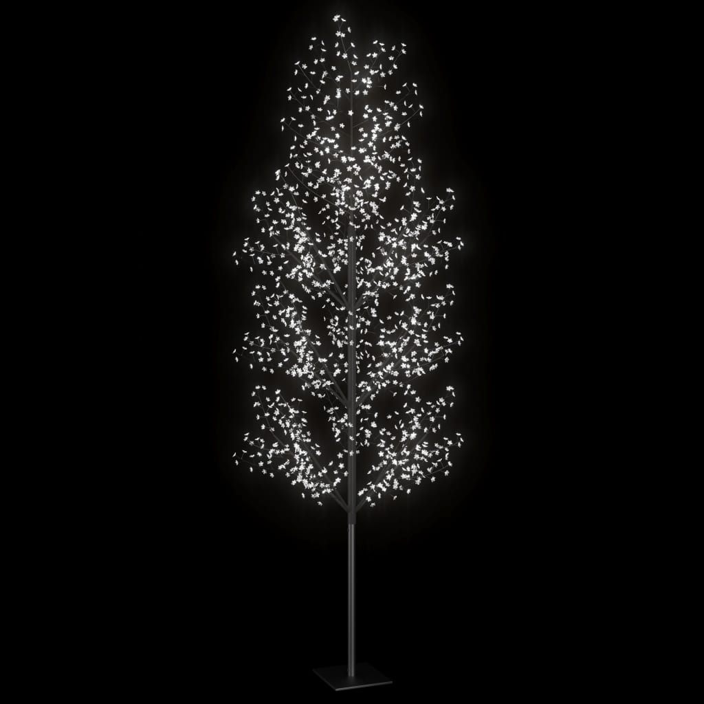 Kerstboom 1200 Led's Koudwit Licht Kersenbloesem 400 Cm