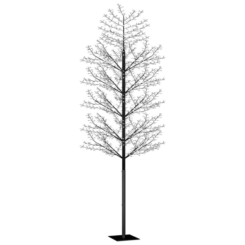 Kerstboom 2000 Led's Blauw Licht Kersenbloesem 500 Cm