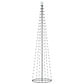 Kegelkerstboom 136 Led's 70X240 Cm Warmwit
