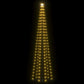 Kegelkerstboom 136 Led's 70X240 Cm Warmwit