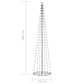 Kegelkerstboom 136 Led's 70X240 Cm Meerkleurig