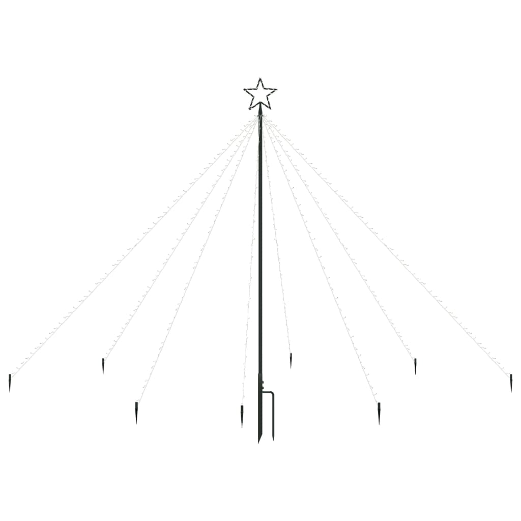 Kerstboomverlichting Waterval Binnen Buiten 400 Led's 2,5 M