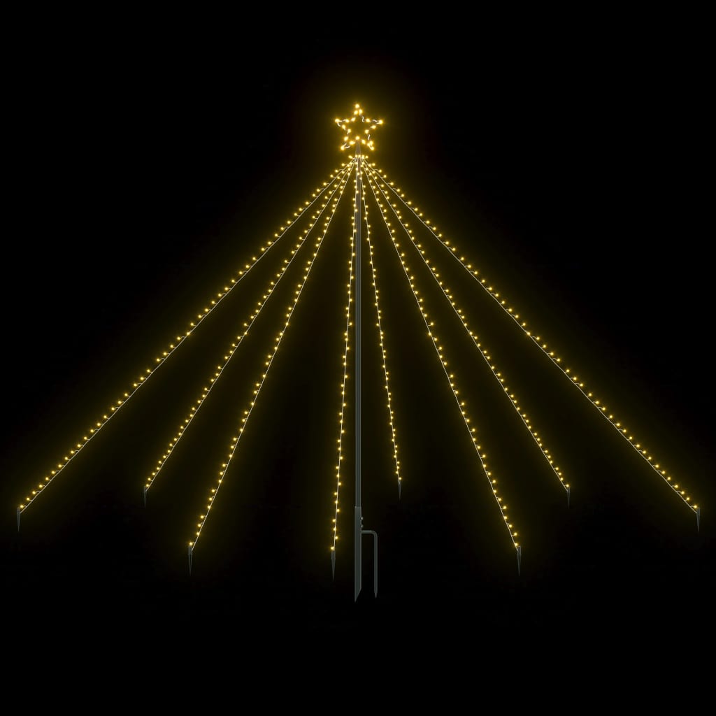 Kerstboomverlichting Waterval Binnen Buiten 400 Led's 2,5 M