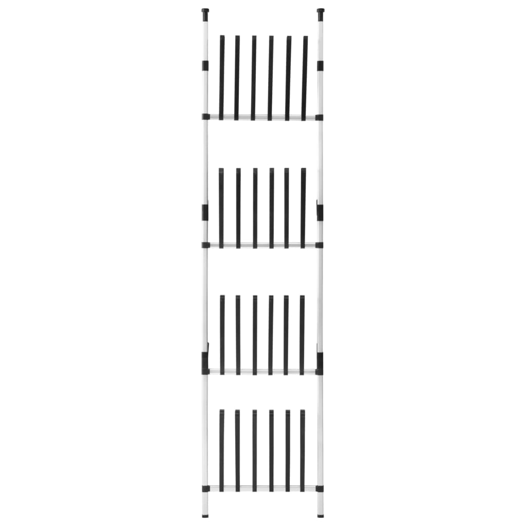 Laarzenrek Met Stangen Telescopisch Aluminium