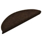 Trapmatten Zelfklevend 15 St 56X17X3 Cm Naaldvilt Bruin