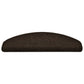 Trapmatten Zelfklevend 15 St 65X21X4 Cm Naaldvilt Bruin