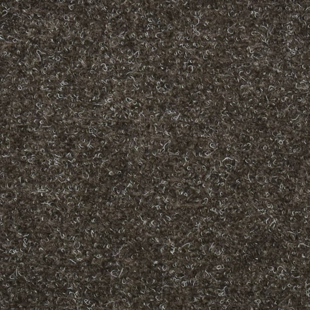 Trapmatten Zelfklevend 15 St 56X17X3 Cm Naaldvilt Lichtbruin