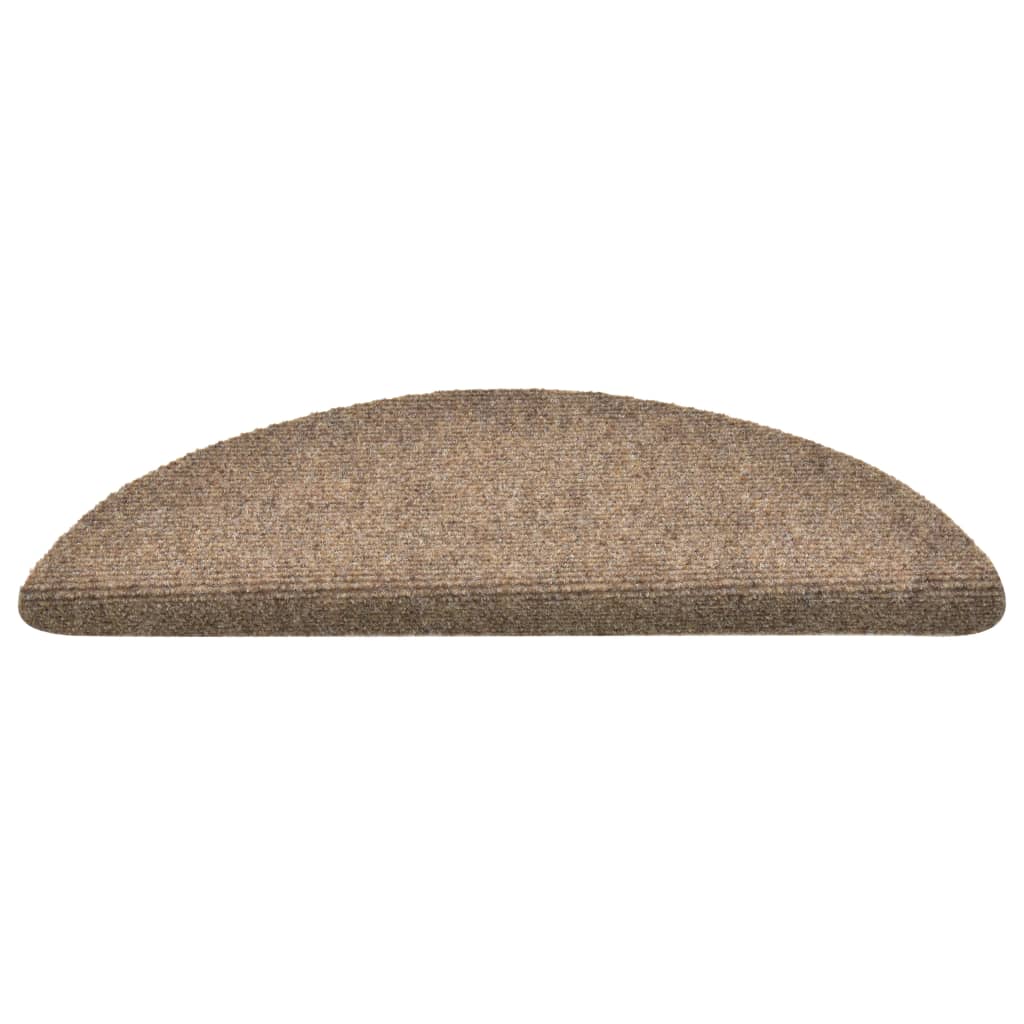 Trapmatten Zelfklevend 15 St 56X17X3 Cm Naaldvilt Crèmekleurig