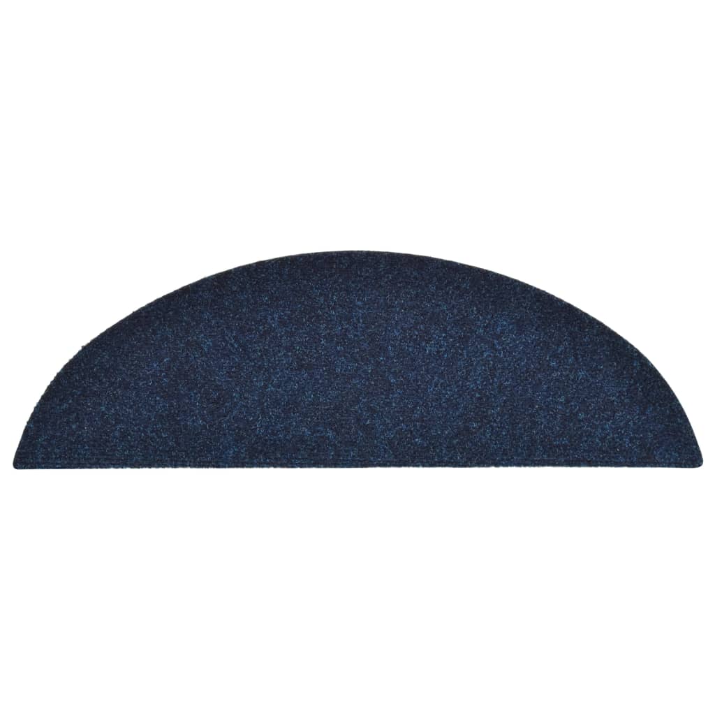 Trapmatten Zelfklevend 15 St 56X17X3 Cm Naaldvilt Marineblauw
