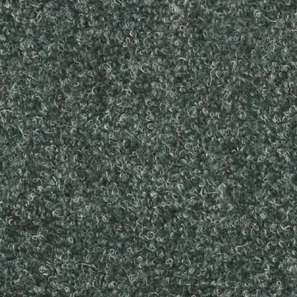 Trapmatten Zelfklevend 15 St 56X17X3 Cm Naaldvilt Groen