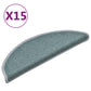 Trapmatten 15 St 56X17X3 Cm Blauw