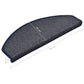 Trapmatten 15 St 65X24X4 Cm Donkergrijs En Blauw