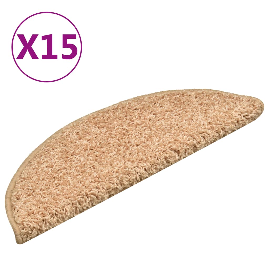 Trapmatten 15 St 56X17X3 Cm Goudkleurig