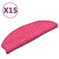 Trapmatten 15 St 65X21X4 Cm Roze