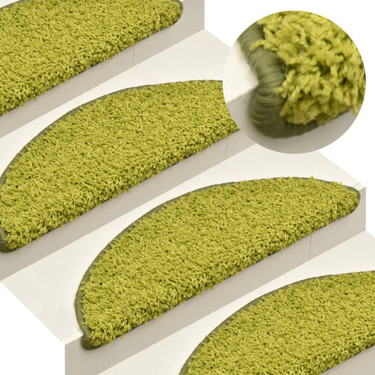 Trapmatten 15 St 65X21X4 Cm Groen