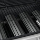 Gasbarbecue 4+1 Kookzone Staal En Roestvrij Staal Zwart Zilver