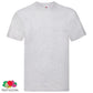 Fruit Of The Loom T-Shirts Original 10 St S Katoen Grijs