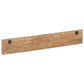 Wandkapstok Met 5 Haken 100X2,5X15 Cm Massief Gerecycled Hout