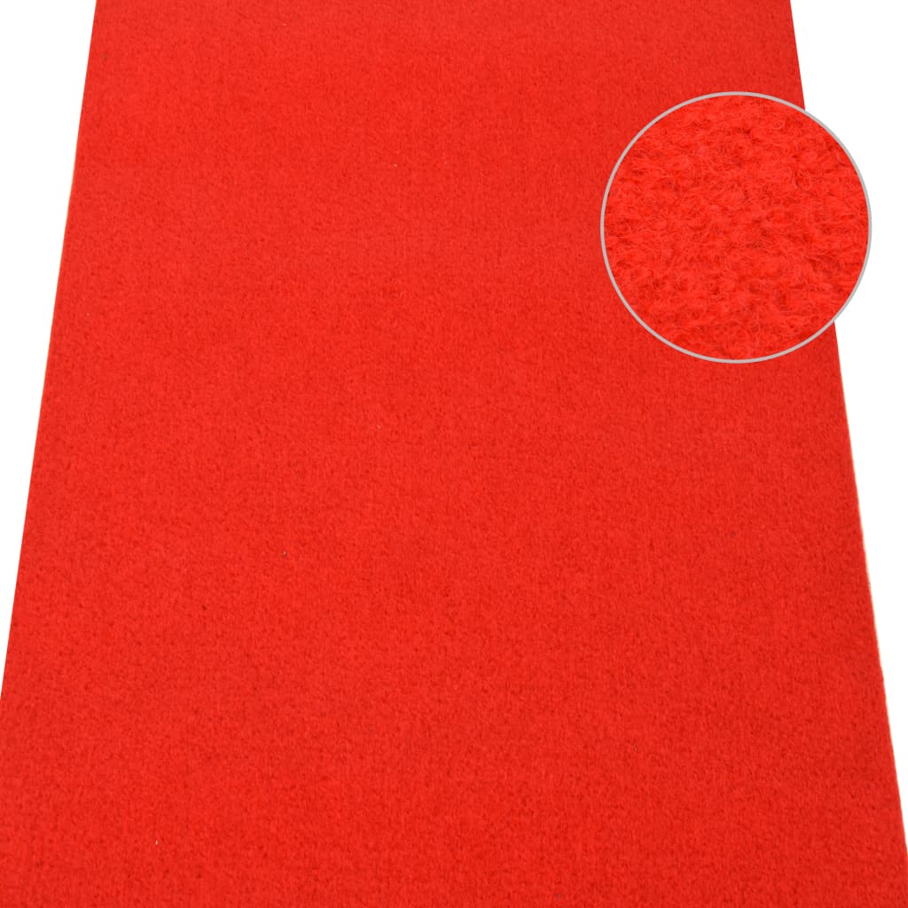 Kunstgras Met Noppen 2X1,33 M Rood