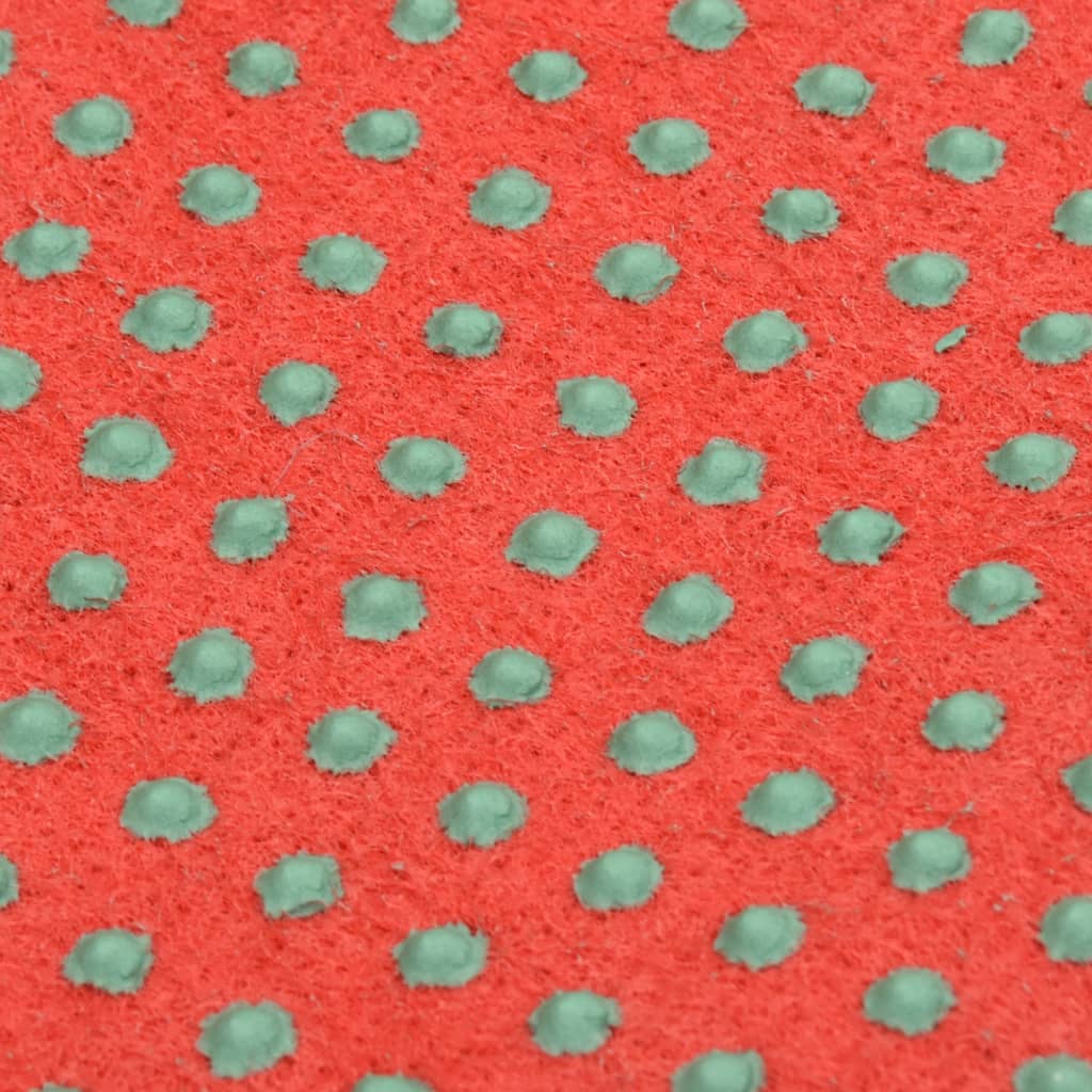 Kunstgras Met Noppen 2X1,33 M Rood