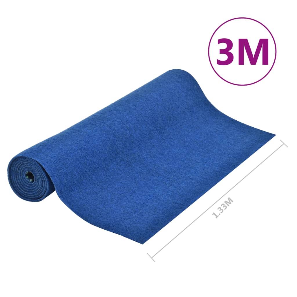 Kunstgras Met Noppen 3X1,33 M Blauw