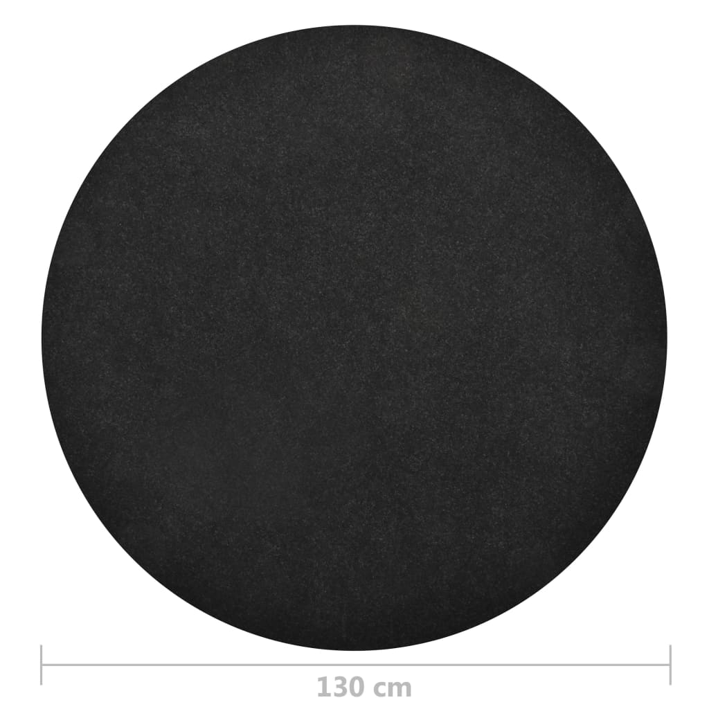 Kunstgras Met Noppen Rond 130 Cm Antraciet