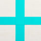 Gymnastiekmat Met Pomp Opblaasbaar 400X100X15 Cm Pvc Groen