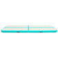Gymnastiekmat Met Pomp Opblaasbaar 700X100X15 Cm Pvc Groen