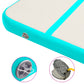 Gymnastiekmat Met Pomp Opblaasbaar 700X100X15 Cm Pvc Groen