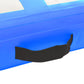Gymnastiekmat Met Pomp Opblaasbaar 800X100X15 Cm Pvc Blauw