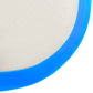 Gymnastiekmat Met Pomp Opblaasbaar 300X100X20 Cm Pvc Blauw
