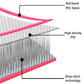 Gymnastiekmat Met Pomp Opblaasbaar 400X100X20 Cm Pvc Roze