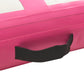 Gymnastiekmat Met Pomp Opblaasbaar 500X100X20 Cm Pvc Roze