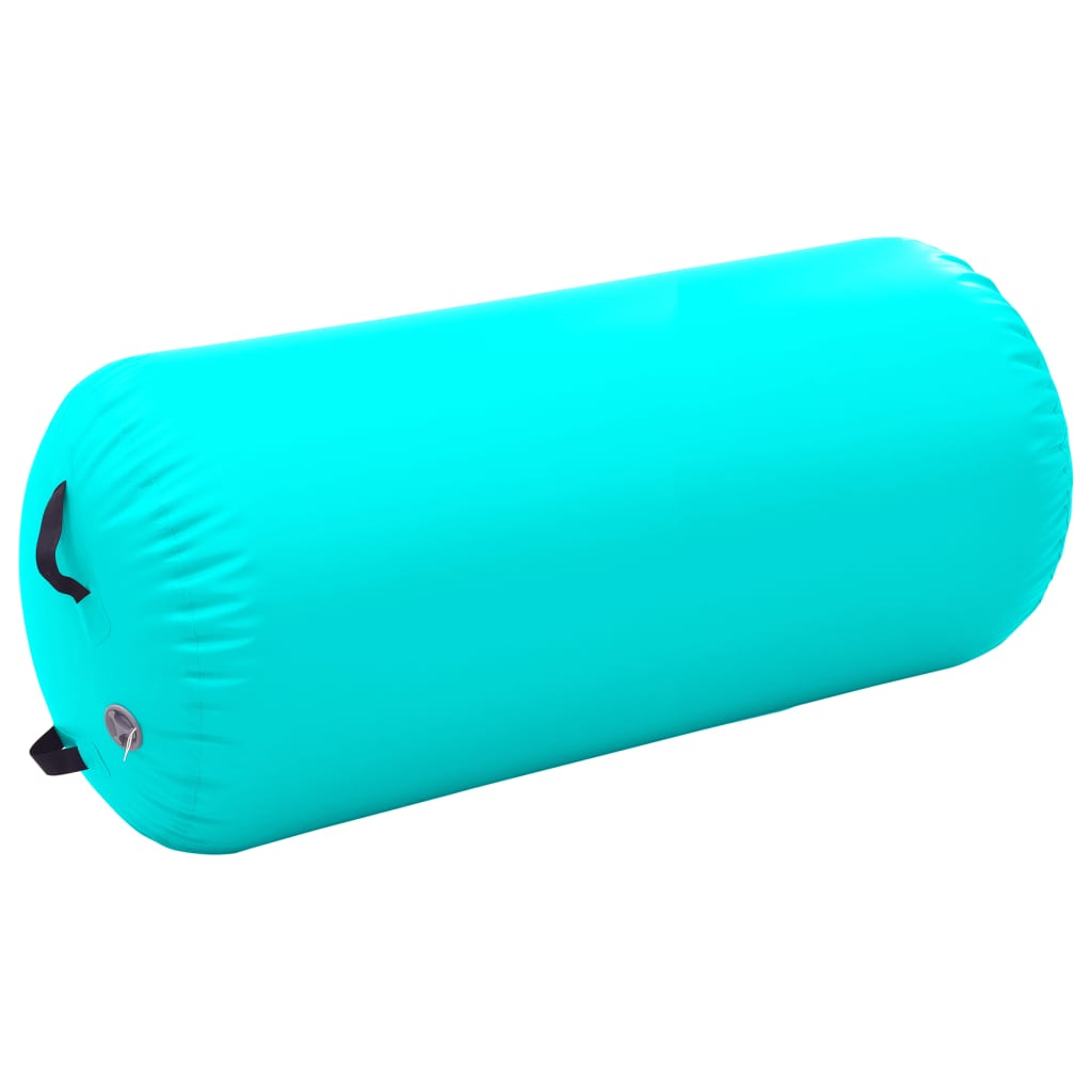 Gymnastiekrol Met Pomp Opblaasbaar 120X75 Cm Pvc Groen