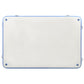 Vlot Opblaasbaar 200X150X15 Cm Blauw En Wit
