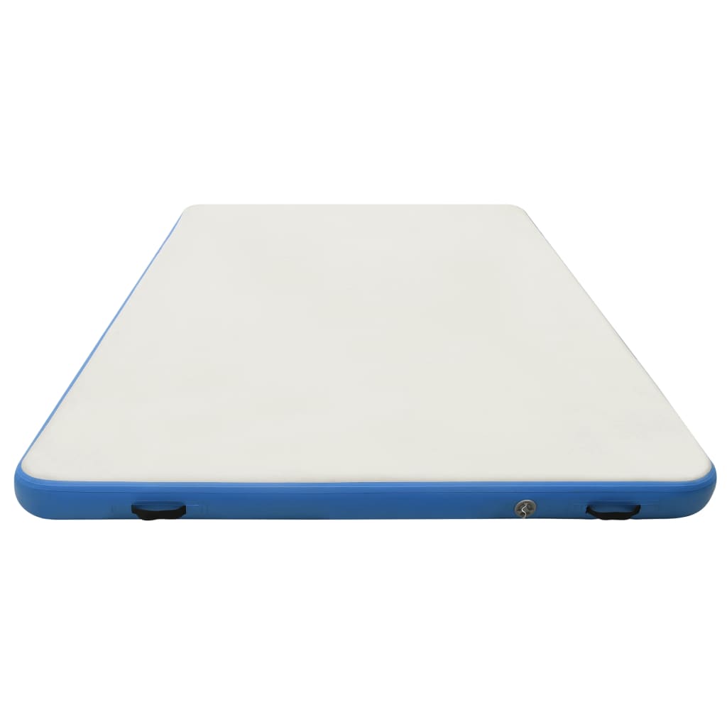 Vlot Opblaasbaar 300X150X15 Cm Blauw En Wit