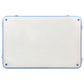 Vlot Opblaasbaar 300X150X15 Cm Blauw En Wit