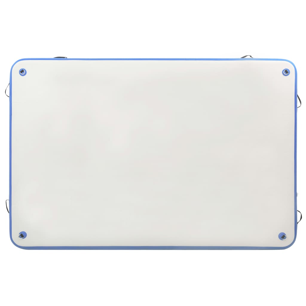 Vlot Opblaasbaar 300X150X15 Cm Blauw En Wit