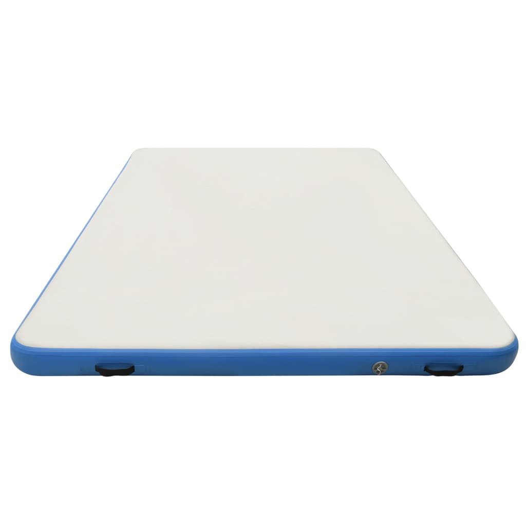 Vlot Opblaasbaar 300X200X15 Cm Blauw En Wit