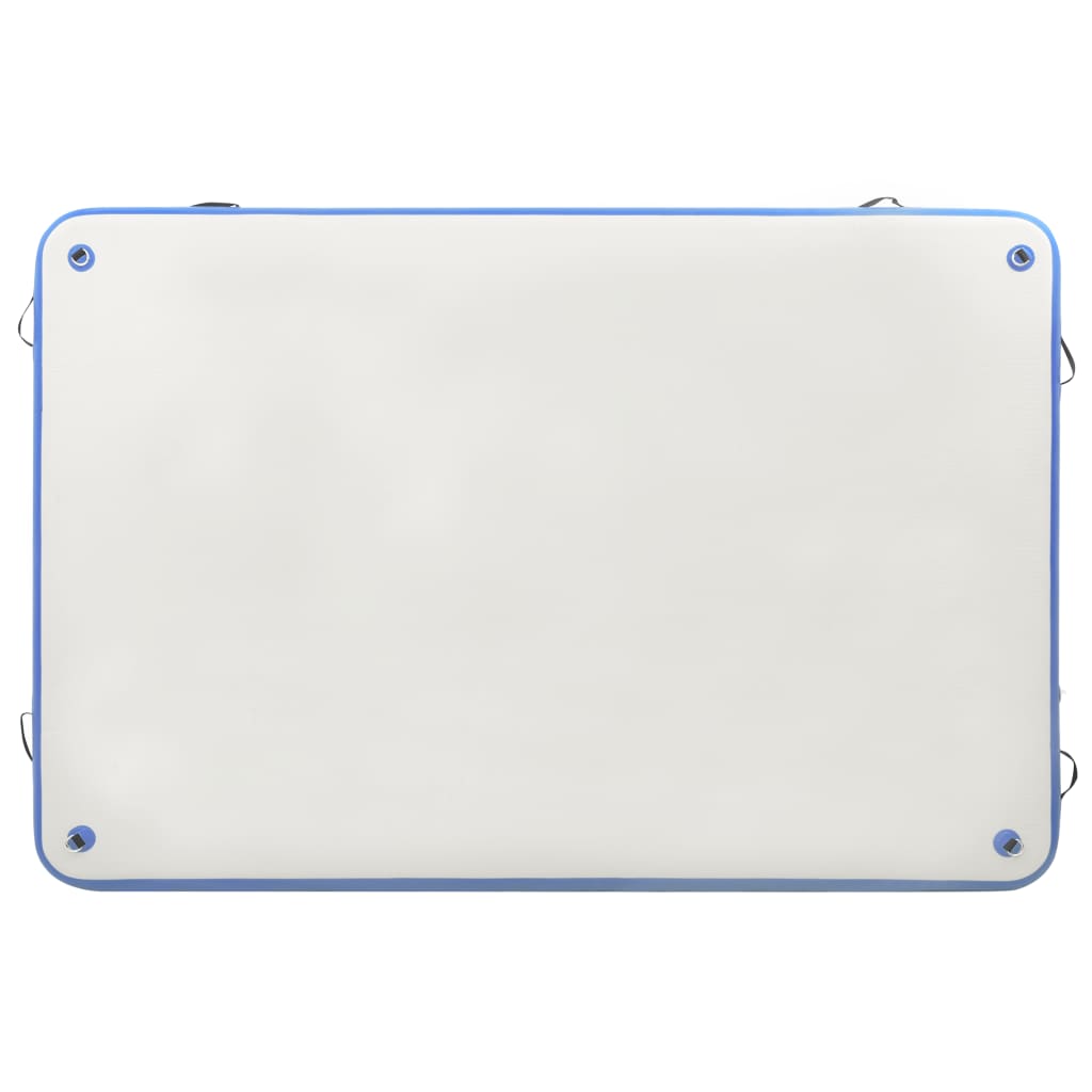 Vlot Opblaasbaar 300X200X15 Cm Blauw En Wit