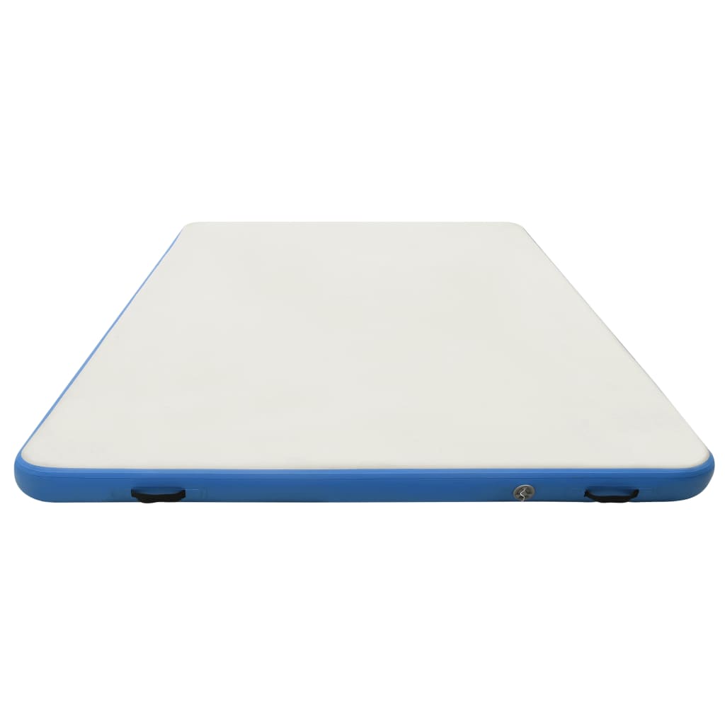 Vlot Opblaasbaar 300X300X15 Cm Blauw En Wit