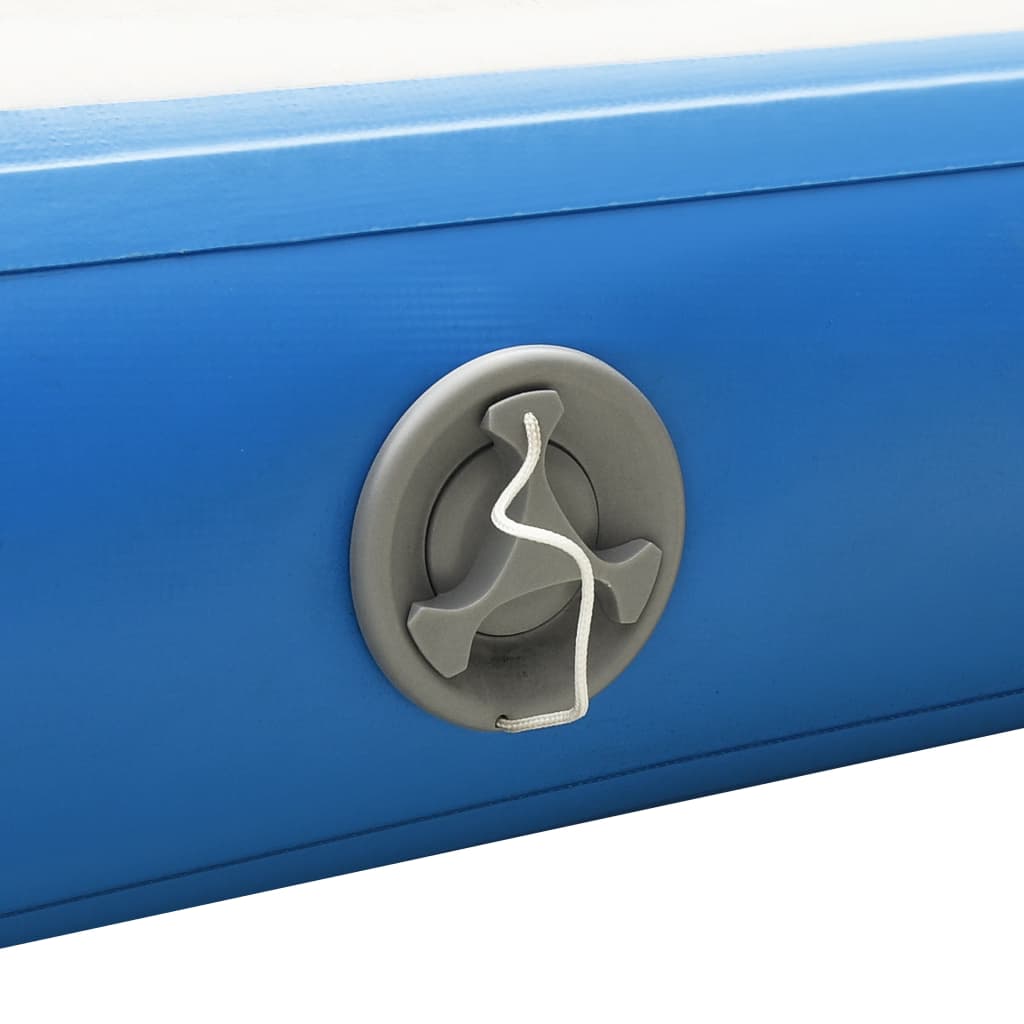 Vlot Opblaasbaar 300X300X15 Cm Blauw En Wit