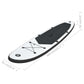 Stand Up Paddleboardset Opblaasbaar Zwart En Wit