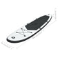 Stand Up Paddleboardset Opblaasbaar Zwart En Wit