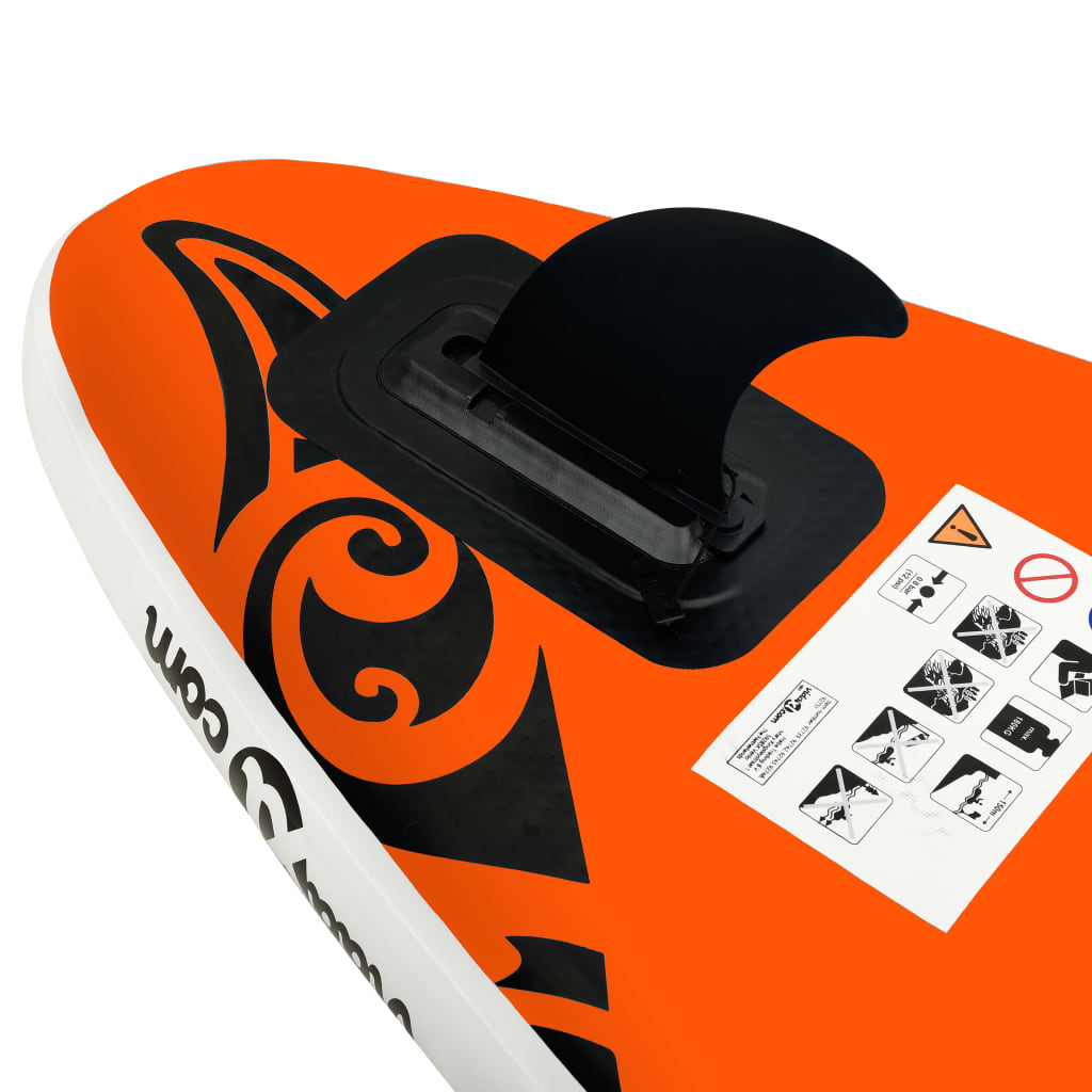 Stand Up Paddleboardset Opblaasbaar 320X76X15 Cm Oranje