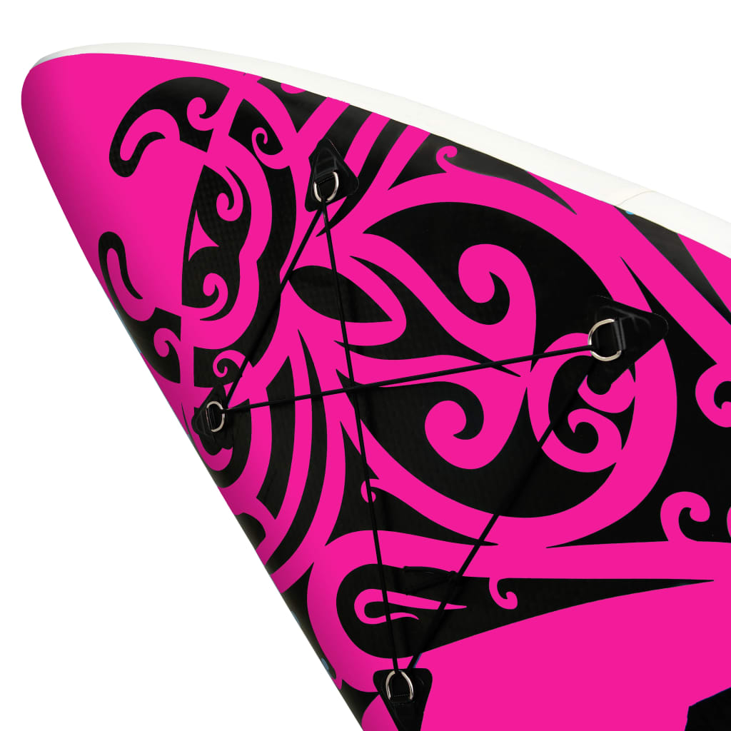 Stand Up Paddleboardset Opblaasbaar 320X76X15 Cm Roze