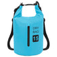 Drybag Met Rits 15 L Pvc Blauw